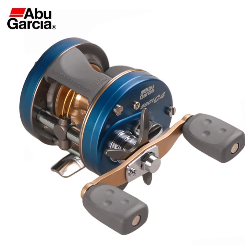 Abu Garcia Bait Casting Fishing Reel Left or Right Hand 5BB 6.3:1 Cast Drum Wheel Saltwater Boat Fishing Reel Trolling Reel