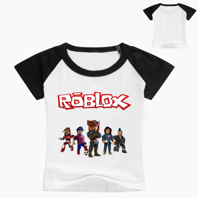 2 12years Tollder Kids T Shirt Roblox T Shirt Boys Clothes Baby Girl Tops Children Tshirt Summer Roupas Infantis Menino Tee - 