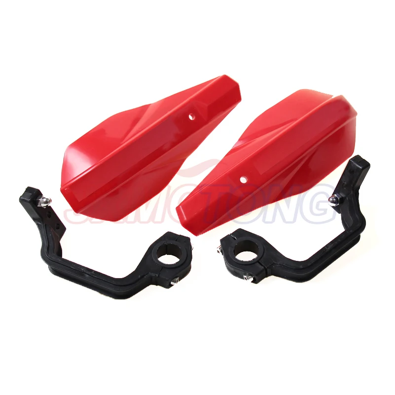 

Plastic Handle bar Brush Bar Hand Guards Handguard Protector Protection Racing Pit Bike Street Bike Motorcycle Motocross Red