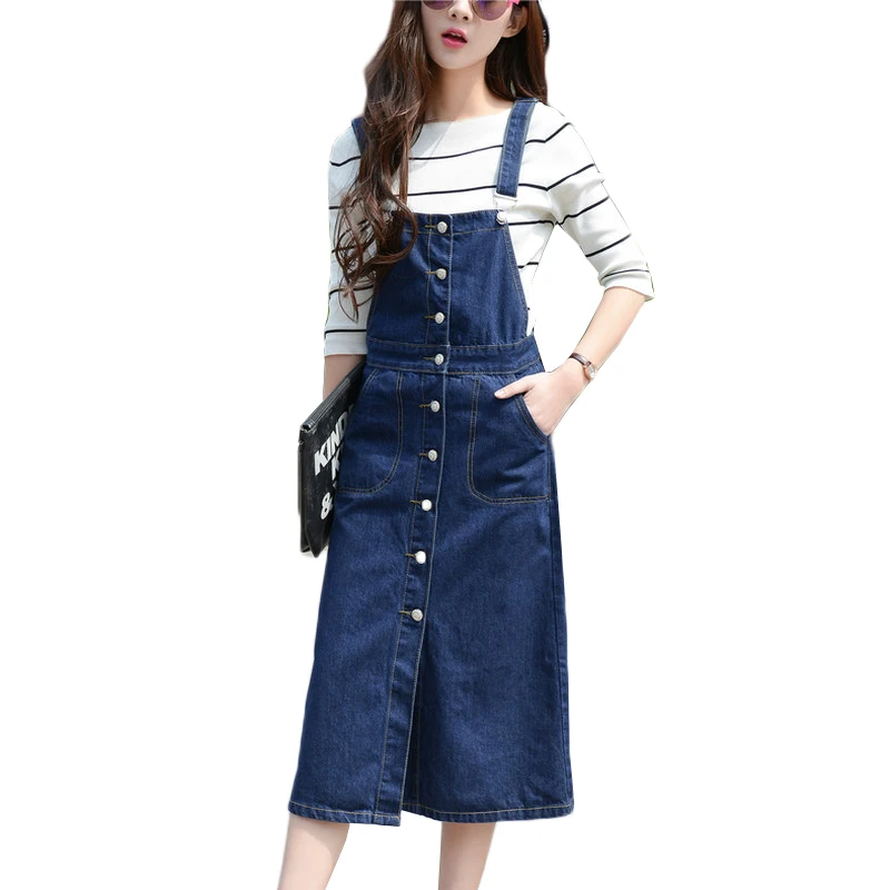 Oversized Women Dresses Korean version New Loose Sleeveless Strap Denim Dress Sexy Elegant Jeans Dress Women 9XL IOQRCJV AA171