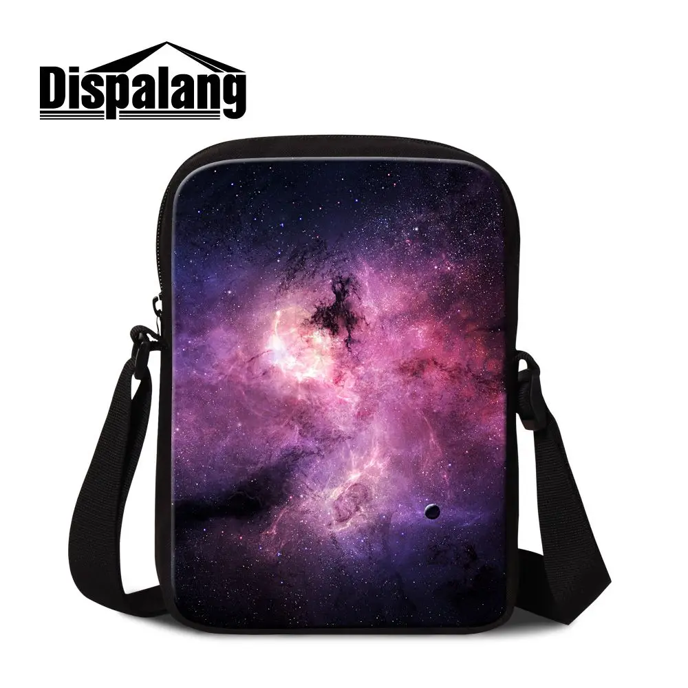 

Dispalang Universe Space Galaxy Star Prints Children Messenger Bags Female Travel Mini Shoulder Crossbody Bags Shoulder Bags