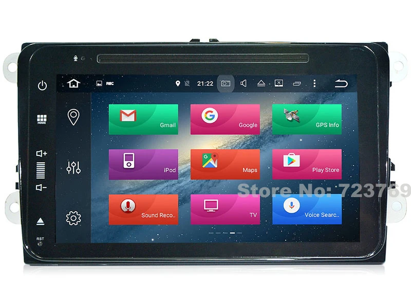 Perfect 64G ROM No Tax Android 9.0 Car DVD GPS Navigation Media Radio For Volkswagen Magotan Passat Tiguan Polo Golf 20