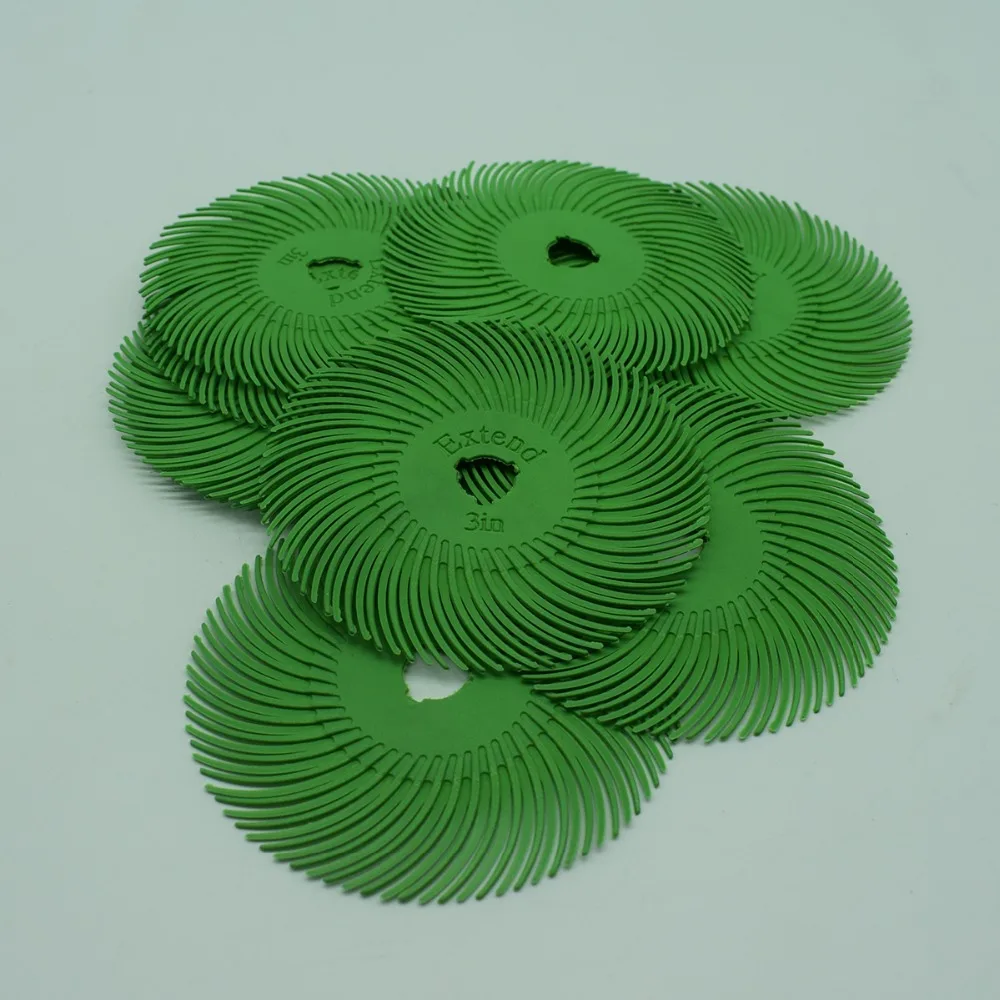 Buy 75mm Jewelry Radial Bristle Disc polishing radial disc 5pcs Dremel