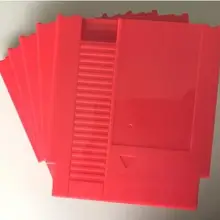 Красный цвет 72 булавки игра картридж Замена пластиковый корпус для NES