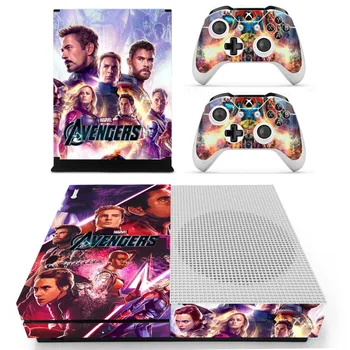 

Avengers: Endgame Skin For Xbox One S sticker vinilo pegatina For Microsoft Xbox one Slim Console and Controller Skins