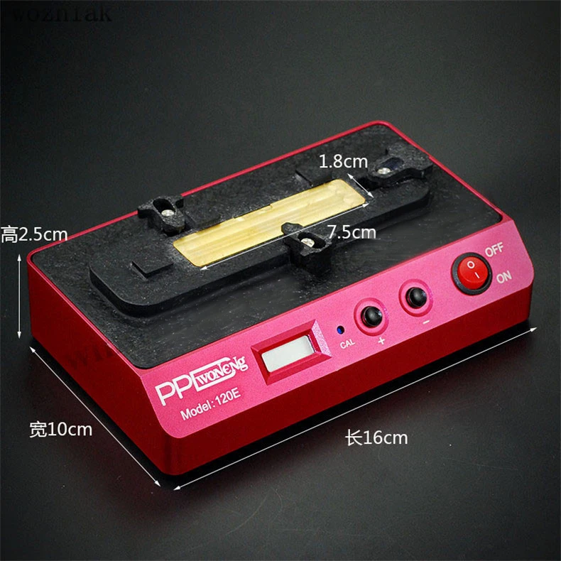 High precision PPD 120E A8 A9 A10 CPU BGA NAND smart dissoldering tool for iPhone BGA NAND chipset repair tools