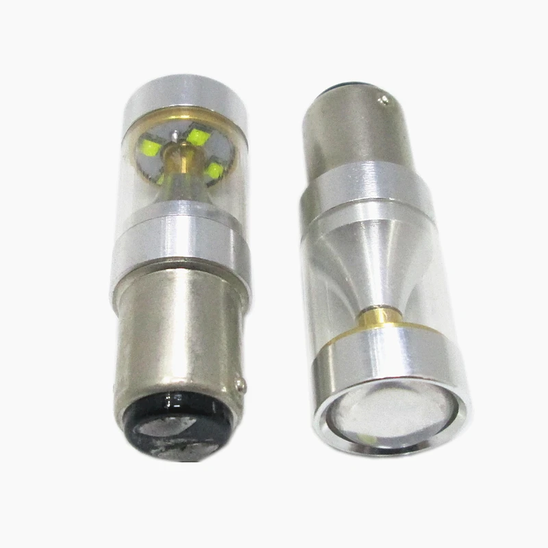 2 шт. BAY15D S25 1157 30 Вт 6LED CANBUS без ошибок супер яркие Тормозные сигналы задние огни