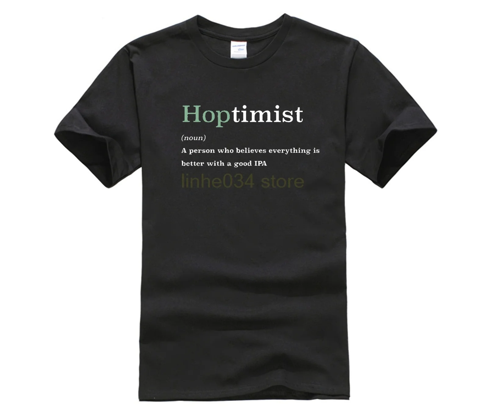 Hoptimist definition забавная футболка для любителей пива и IPA|Футболки| |