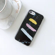 

Luxury Phone Case for iphone XS XR XS Max Candy color Painted Marble Soft TPU Silicone Cover for iphone X 6 6s 7 8 Plus Case