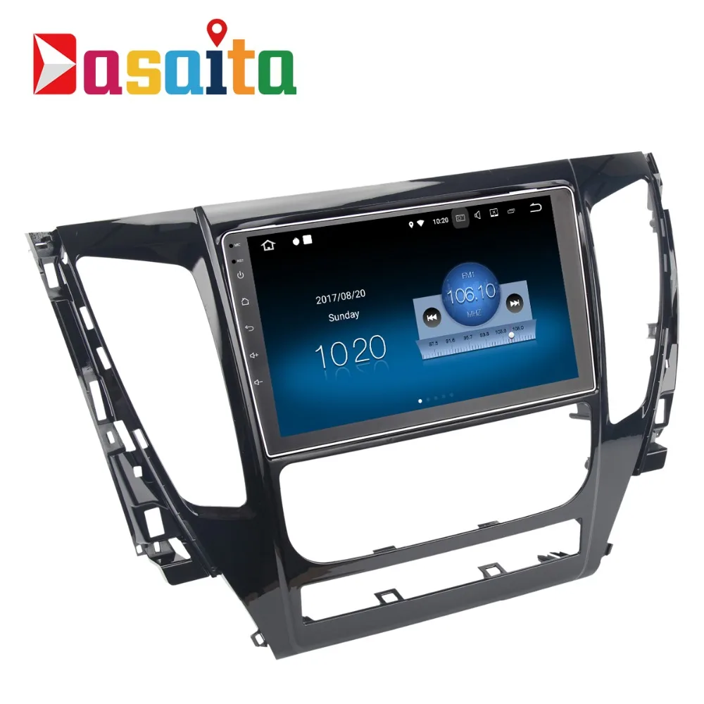 Dasaita 9 &quotAndroid 8 1 Автомобильный gps плеер Navi для Mitsubishi Pajero Sport 2017 с 2G + 16G