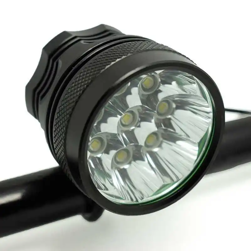 

WasaFire 9800lm 8* XML T6 LED Front Bicycle Lights Bike Light Rechargeable 18650 Battery Pack Cycling Bike Luces Bicicletas Lamp