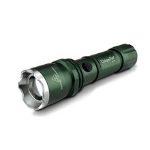 UniqueFire UF-P1 XML-T6 1200lm масштабируемый регулируемый фокус светодиодный зеленый фонарик лампа Torche для батареи 1x18650