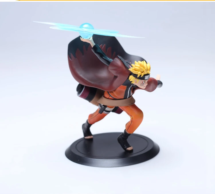 

Anime Naruto Uzumaki Naruto Fighting Version Spiral Shuriken PVC Action Figure Toy Collection Model Gift