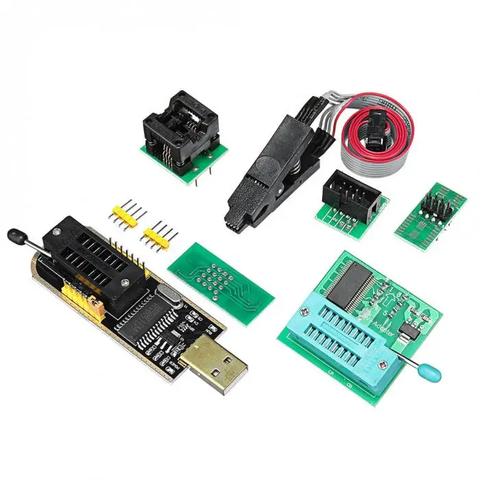 EEPROM BIOS USB программатор CH341A SOIC8 зажим 1,8 в адаптер SOIC8 адаптер LSMK99