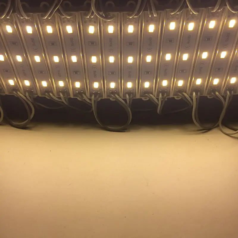 Модуль светодиодного светильника для букв входного канала DC12V SMD 5730 3 LED 64 мм * 9 без