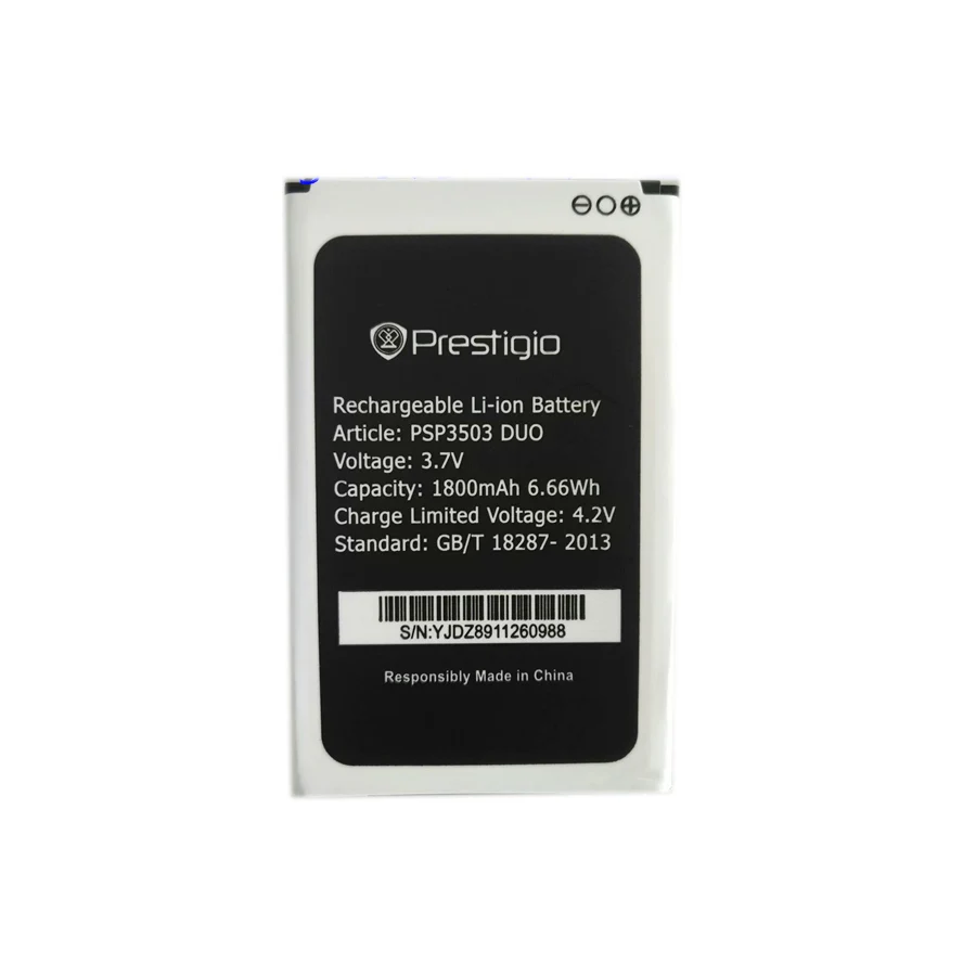 WISECOCO новый аккумулятор 1800 мАч для Prestigio Wize C3 PSP 3503 DUO сотового телефона с номером