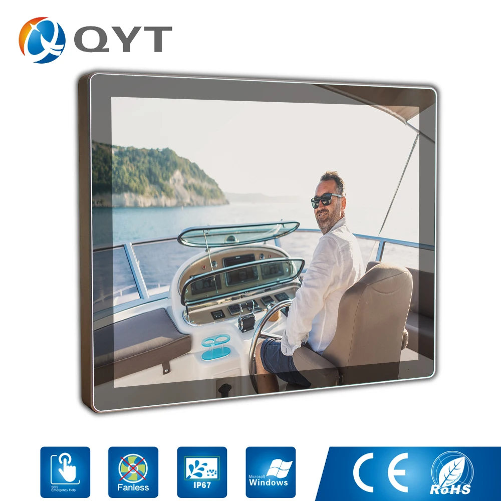 19" Rugged industrial Laptop Computer Waterproof Windows Tablet PC