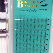 4d объем и удлинение ресниц смешанный размер 1 поднос накладные ресницы искусственный норки отдельные пучки ресниц натуральный для ресниц