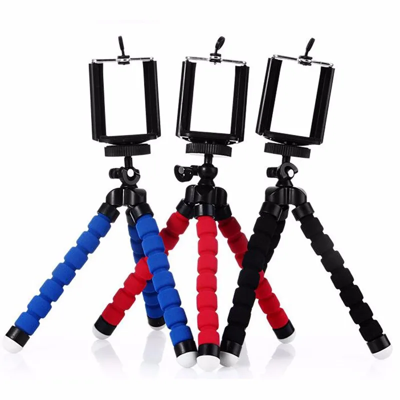 Desk Table Phone Holder Flexible Tripod Bracket Selfie Stand for Xiaomi, Mount Monopod Styling