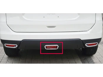 

1pcs ABS Chrome Rear Brake Light Bulb Lamp Cover For nissan Rogue X-Trail 2014 2015