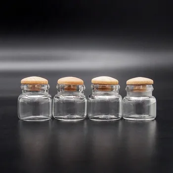 Odoria 1:12 Miniature 4PCS Glass Bottles Jars Dollhouse Kitchen Accessories