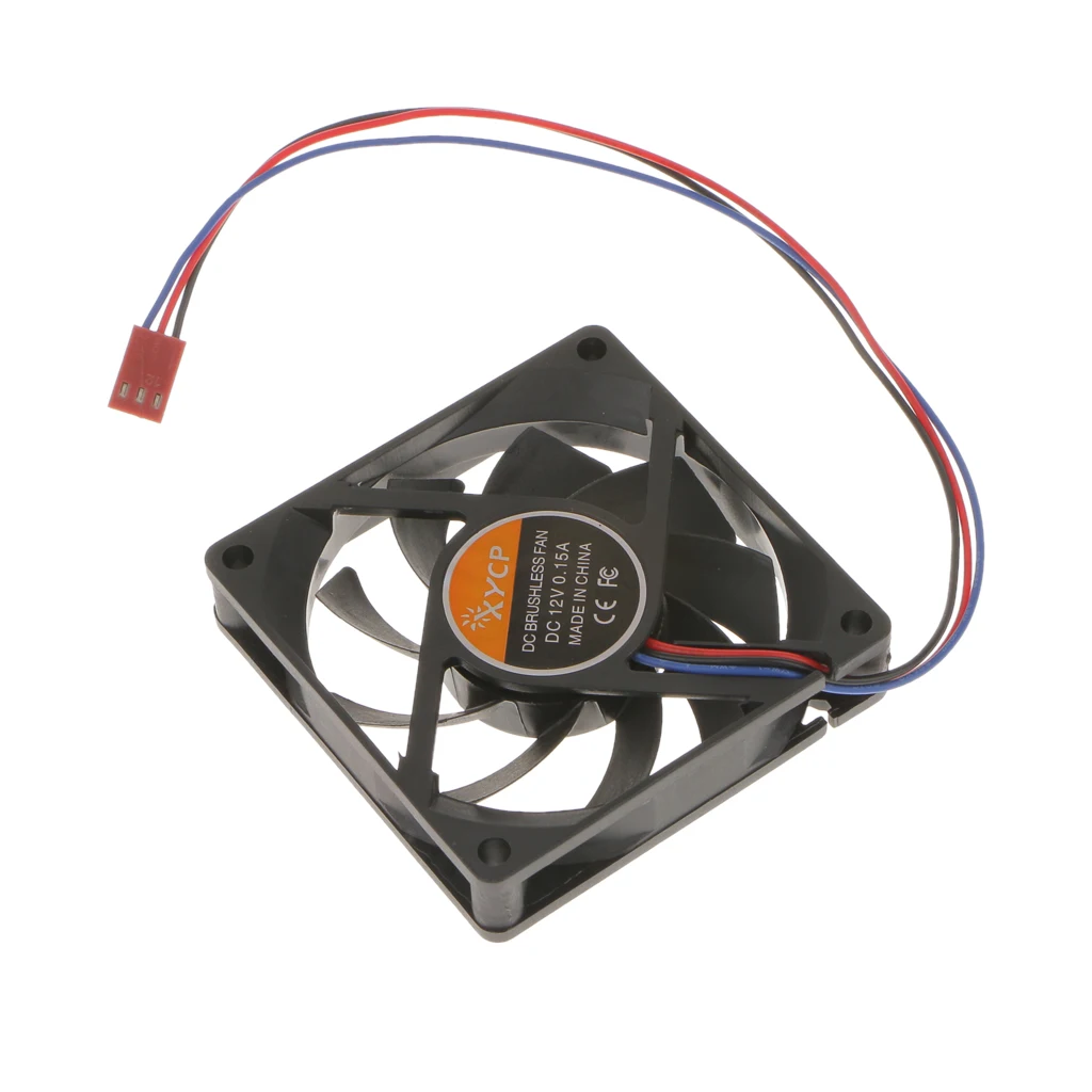 

12V 3Pin CPU Cooling Pad Cooler Fan for Personal Computer Notebook Laptop PC