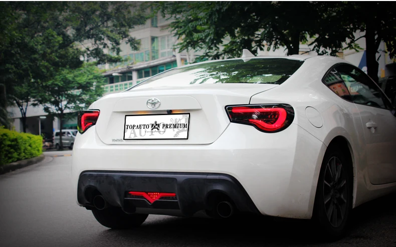 Чехол для автомобиля для Toyota GT86 Toyota 86 Toyota86 задний фонарь светодиодный задний фонарь крышка багажника