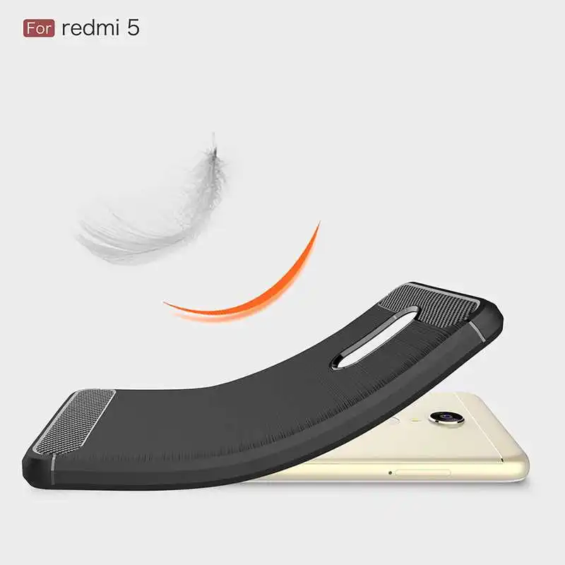 Модный противоударный мягкий силиконовый чехол Mokoemi 5," для Xiaomi Redmi 5, чехол для Xiaomi Redmi 5 Plus, чехол для телефона