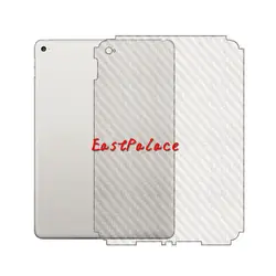 3D углеродное волокно Виниловый протектор прозрачная наклейка задняя пленка для Ipad Mini 1, 2, 3, 4 5 6 Air Air2 Pro наклейка s 10 шт./лот