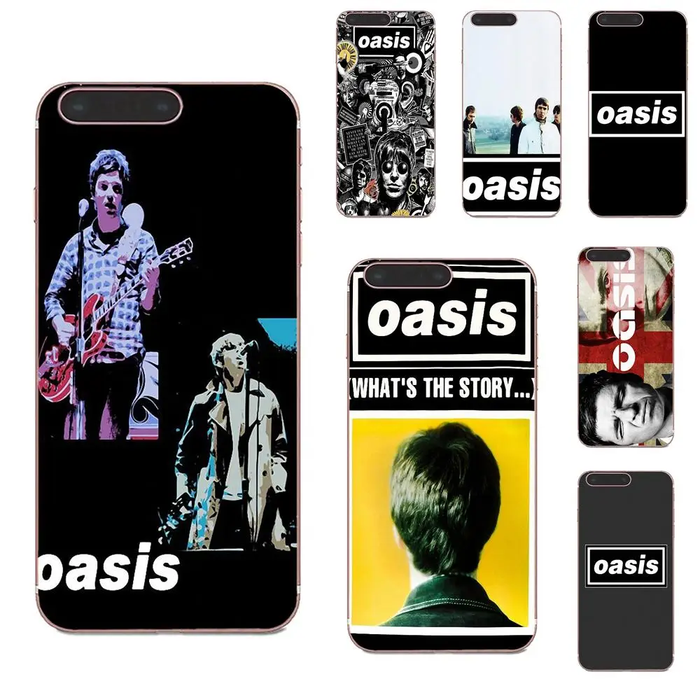 Oasis Rock Band для Xiaomi Mi3 Mi4 Mi4C Mi4i Mi5 Mi 5S 5X 6 6X A1 Max Mix 2 Note 3 4 симпатичный пластиковый жесткий