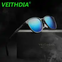 VEITHDIA Brand Polarized Sunglasses Unisex Retro Aluminum Magnesium HD Lens Eyewear Accessories Sun Glasses Oculos de sol 6680