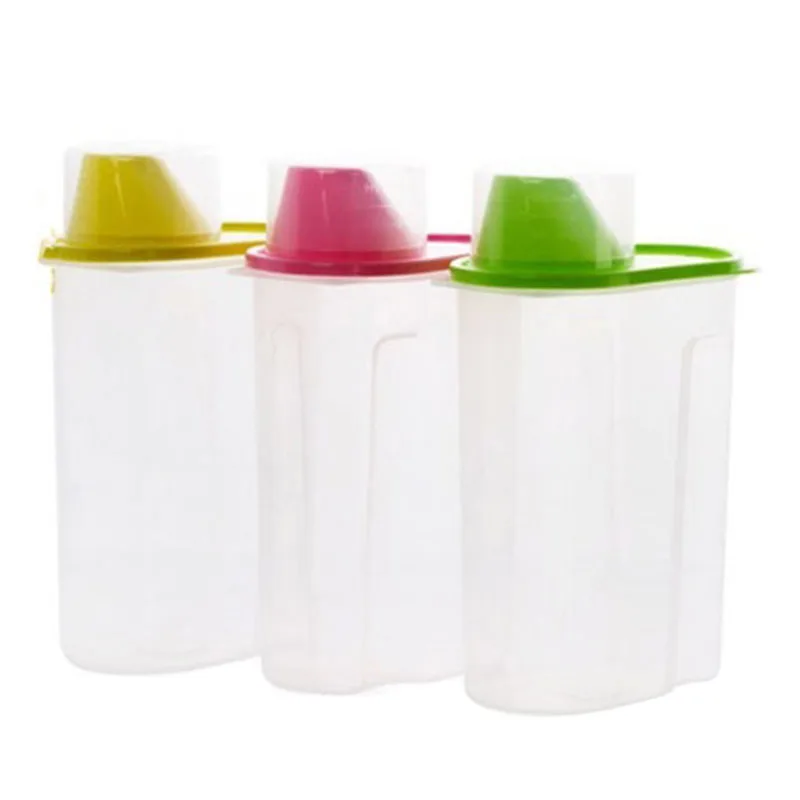 useful 2 5l transparent plastic storage box dry food storage box useful 2 5l transparent plastic storage box dry food storage box clear cereal container box in storage boxes bins from home garden on aliexpress com