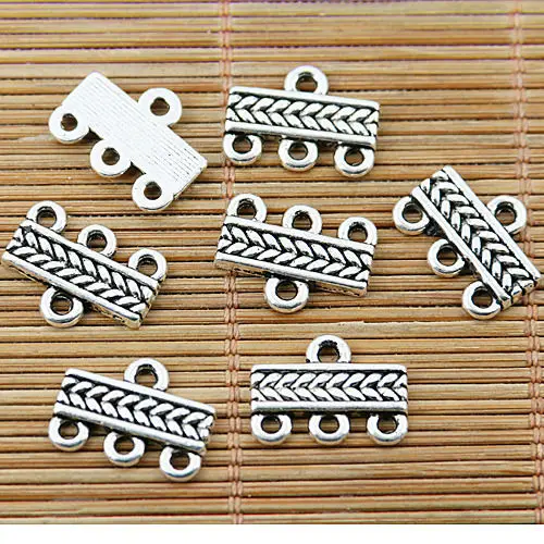 20 шт. тибетский серебристый цвет 1 3 отверстия|designer womens|silver ingotsilver pepper |