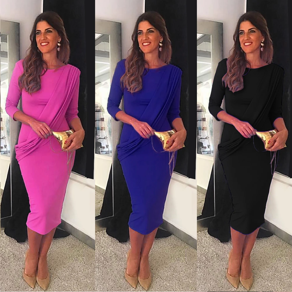 elegant midi dresses uk