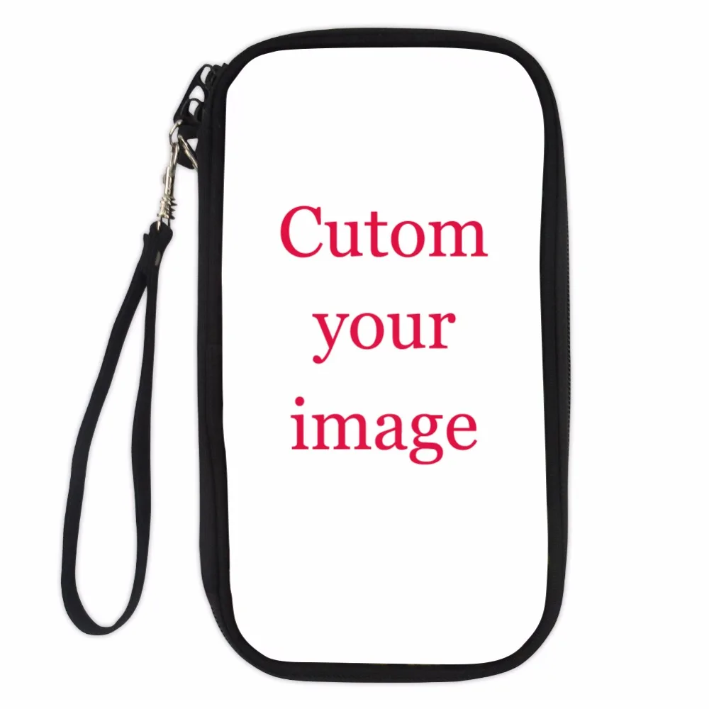 

FORUDESIGNS Custom You Like Image Name Unique Passports Cover Wallet Convenient Travel Ticket Business Card Holder ID