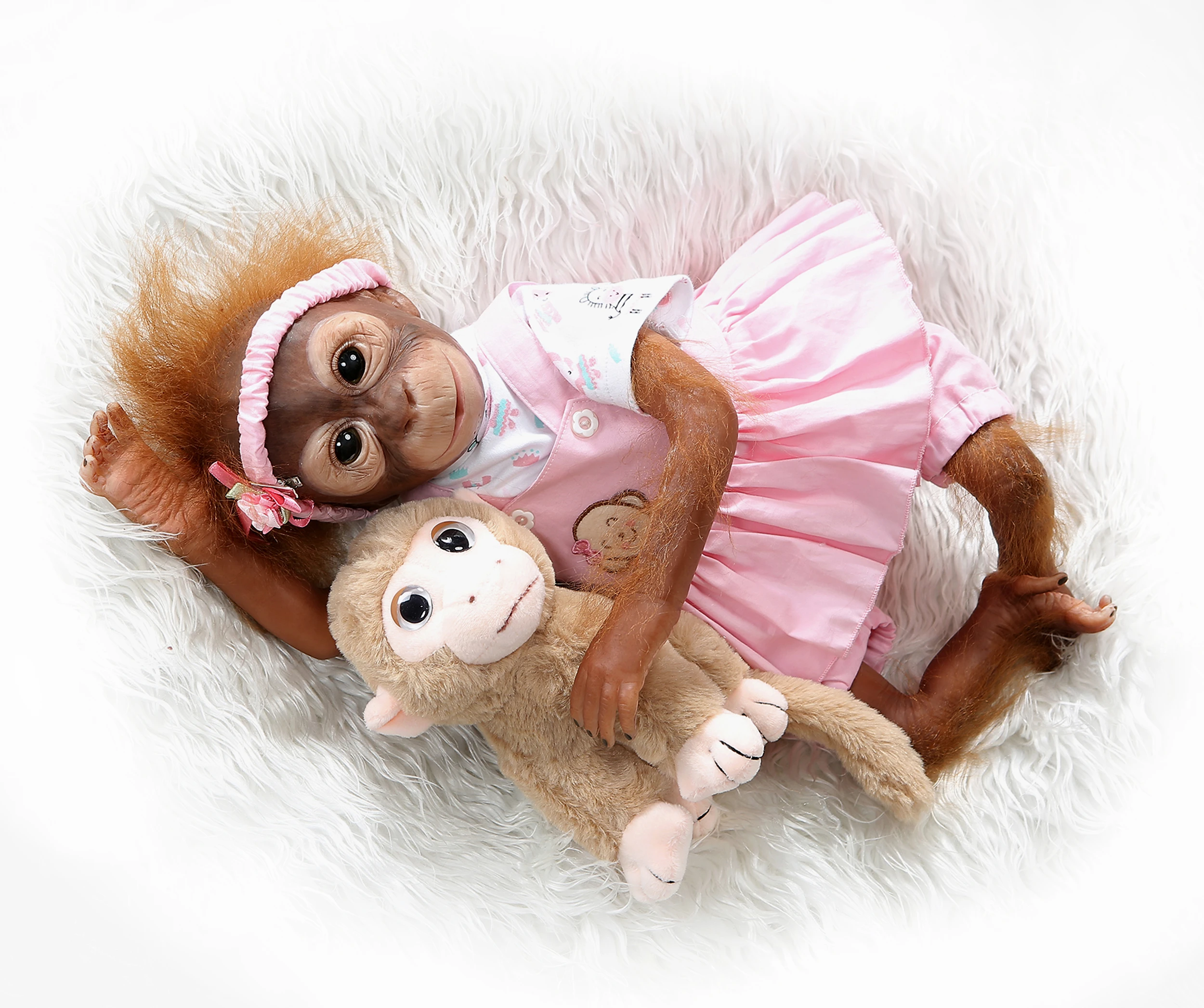 人気 おすすめ チンパンジー赤ちゃん人形 リボーンドール ienomat.com.br