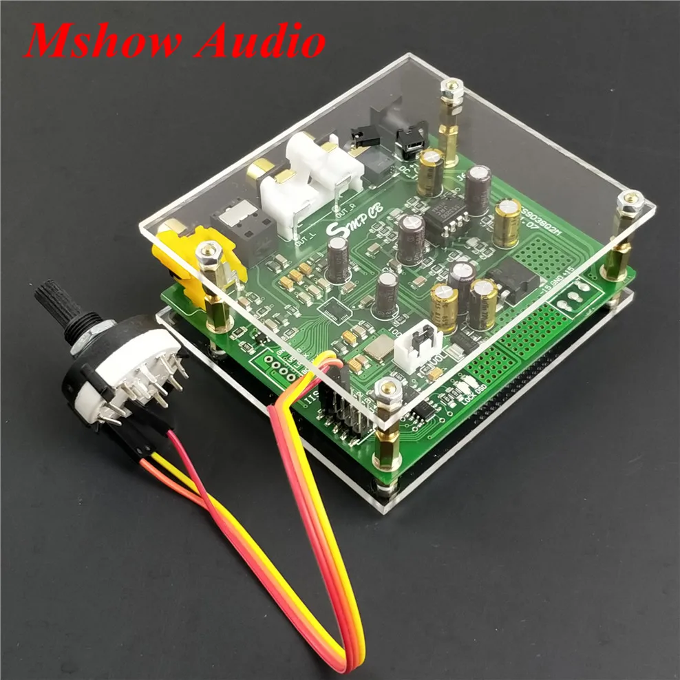 Новый ES9038 ES9038Q2M DAC декодер плата поддержка IIS DSD DOP 384 кГц для Hi Fi | Усилители мощности -32868534046