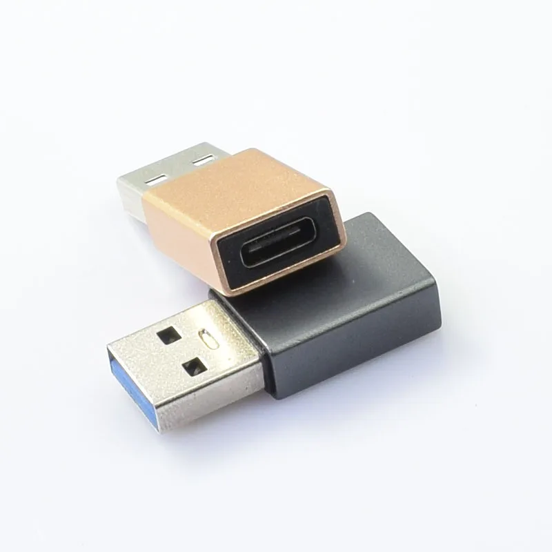 USB 3,1 type-C адаптер USB 3,0 папа-USB-C Женский адаптер конвертер для Macbook huawei P9 Xiaomi 4C Nexus 5X6 P