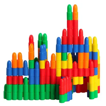 

Building Blocks Set Logic Color Imagination Creativity Early Learning Educational Toys Birthday Gift for Children Toddler Kids