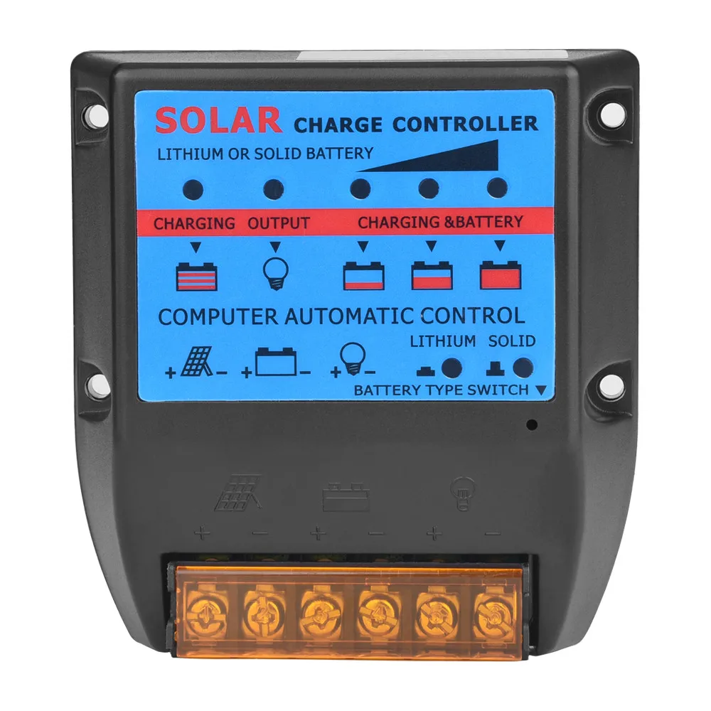 50A PWM Панели солнечные регулятор заряда аккумулятора 12 V/24 V Авто Wit отслеживания фокуса Новое поступление Мода