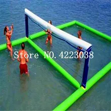 12*6 м, захватывающий надувной волейбол на воде, площадка, плавающая спортивная площадка, надувная пляжная спортивная игра