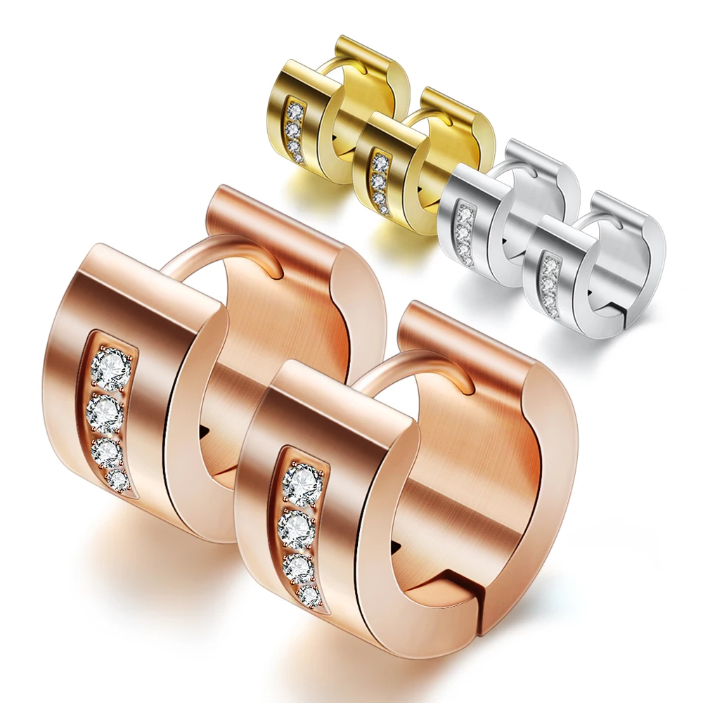 Classic Earrings For Women Allergy Free 316l Stainless Steel Earrings