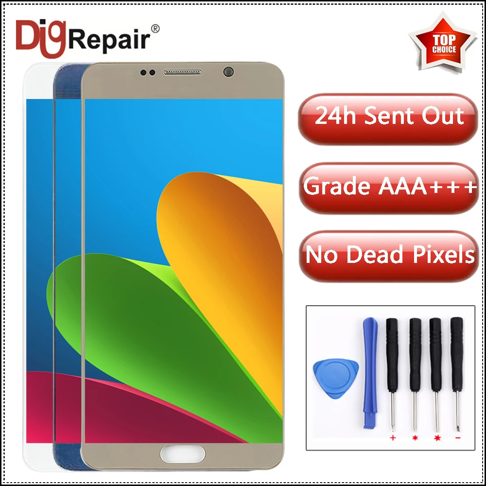 

For SAMSUNG Galaxy Note 5 lcd N920 N920F N920P N920A N920C N920T Display Touch Screen Digitizer For Samsung Note 5 LCD N920f LCD