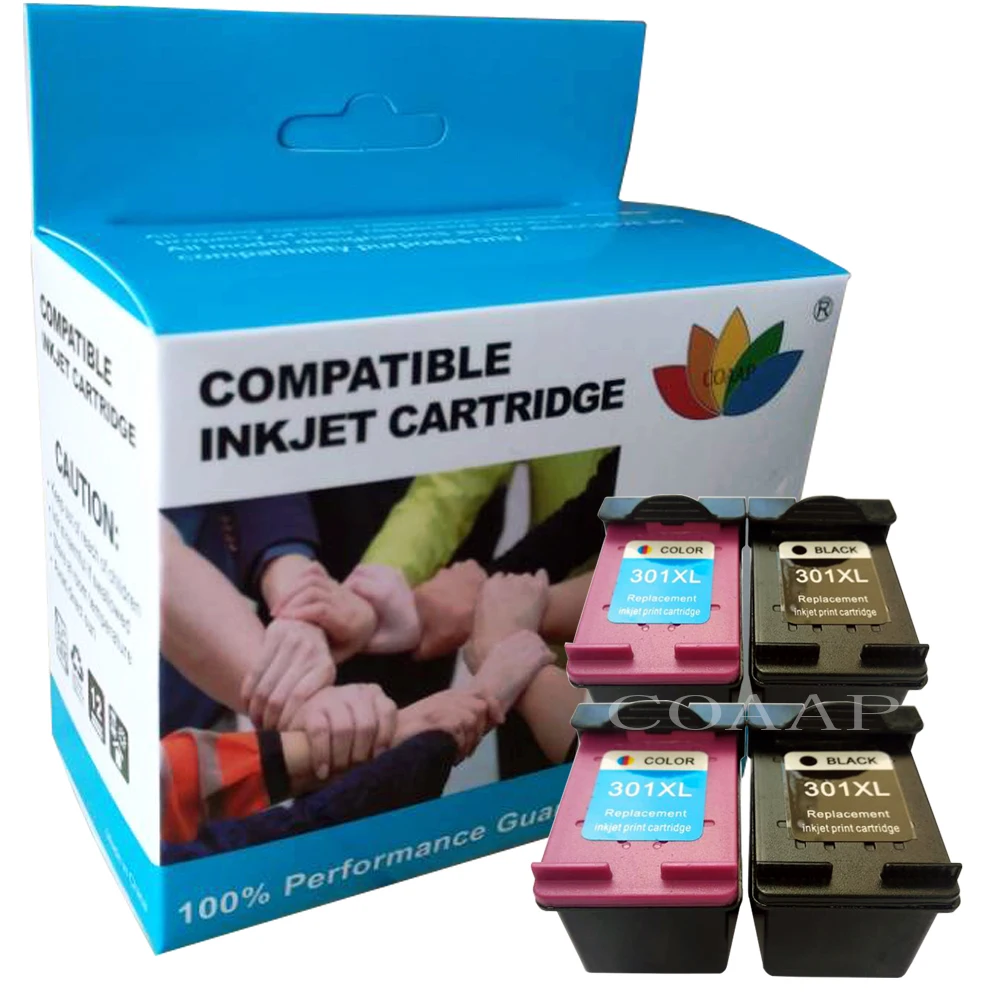 

COAAP replacement ink for hp301 hp 301 xl Deskjet Deskjet 1000 1050 1510 2000 2050 2050S 2510 2540 3050a 3054 printer