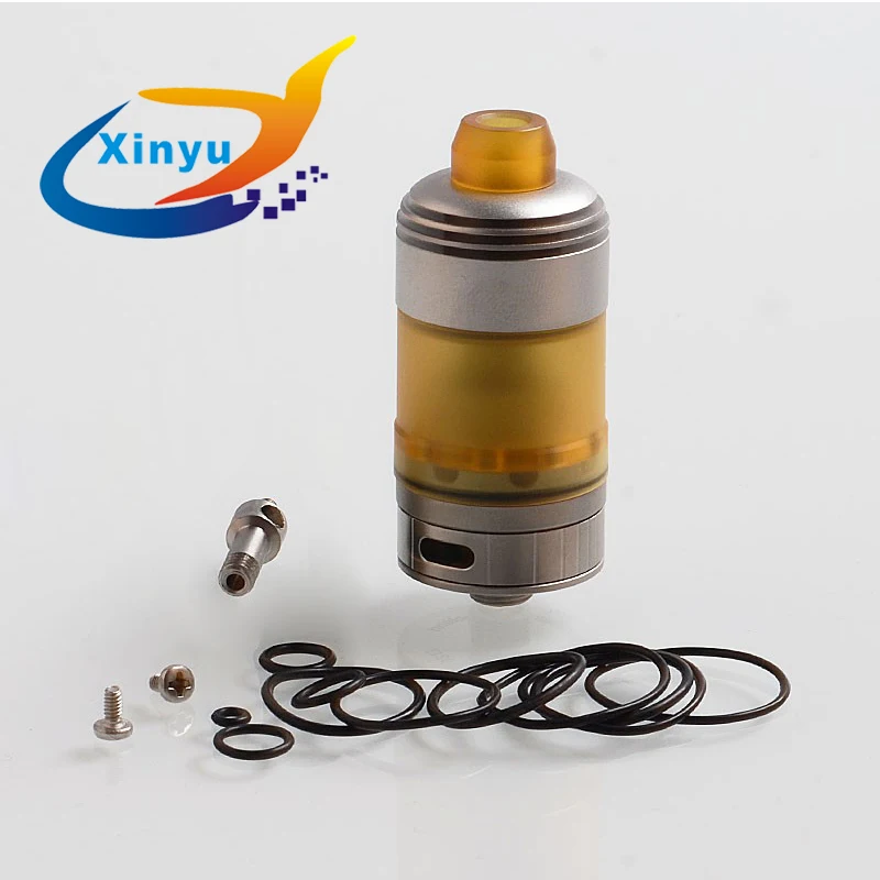 

vaporizer Coppervape Hussar Style RTA 3ml capacity 316 stainless steel Adjustable Airflow Control Rebuildable Atomizer no logo