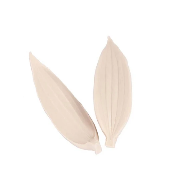Leaf Wholesale 10 Sets Lily Flower Tulip Leaf Silicone Mold Sugarcraft Cupcake Baking Mold Fondant Cake Decorating Tools - Цвет: Leaf