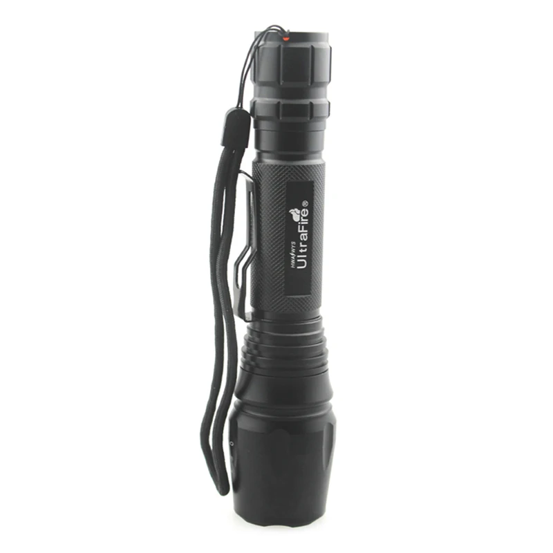 Single Flashlight U-F E3 1 CREE XML T6 1000LM 5-режим масштабируемый светодиодный фонарик(2x18650 - Испускаемый цвет: Single Flashlight