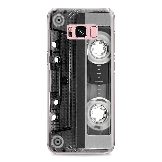 3D Ретро Камера кассеты шаблон для samsung Galaxy S4 S5 мини S6 S7 S8 S9 Edge Plus Note 3 4 5 8 чехол для телефона