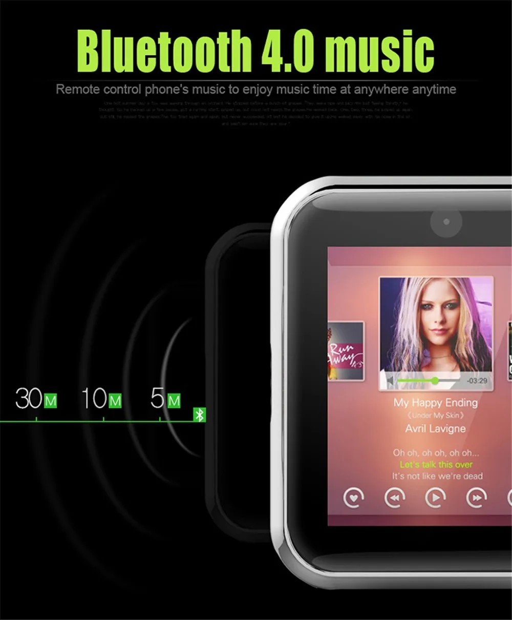 Смарт-часы MODOSON Bluetooth DM09 Plus Смарт-часы сим-карта часы для samsung huawei Xiaomi Apple IOS iphone 5 6 7 8 X XS MAX XR