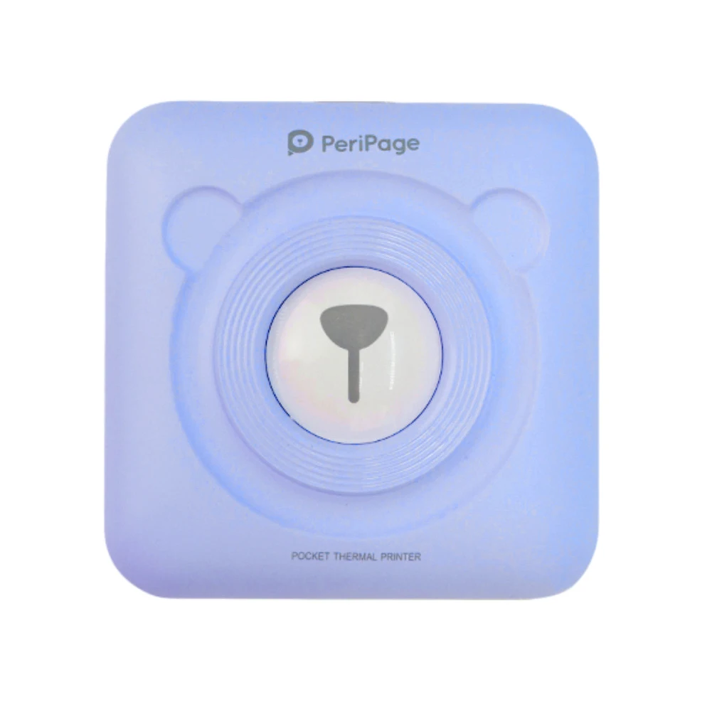 PeriPage мини портативный термальный принтер бумаги фото Карманный термальный принтер 57 мм печать беспроводной Bluetooth Android iOS принтеры